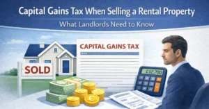 capital gains tax rental property UK